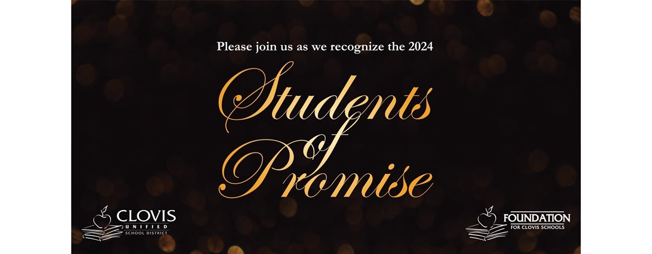 Please join us as we recognize the 2024 Students of Promise